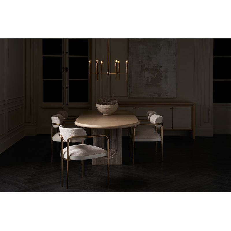 Emphasis Oval Solid Oak Dining Table
