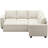 Shavera 84.2" W Velvet Modular Sleeper Sectional with Reversible Chaise -369943521
