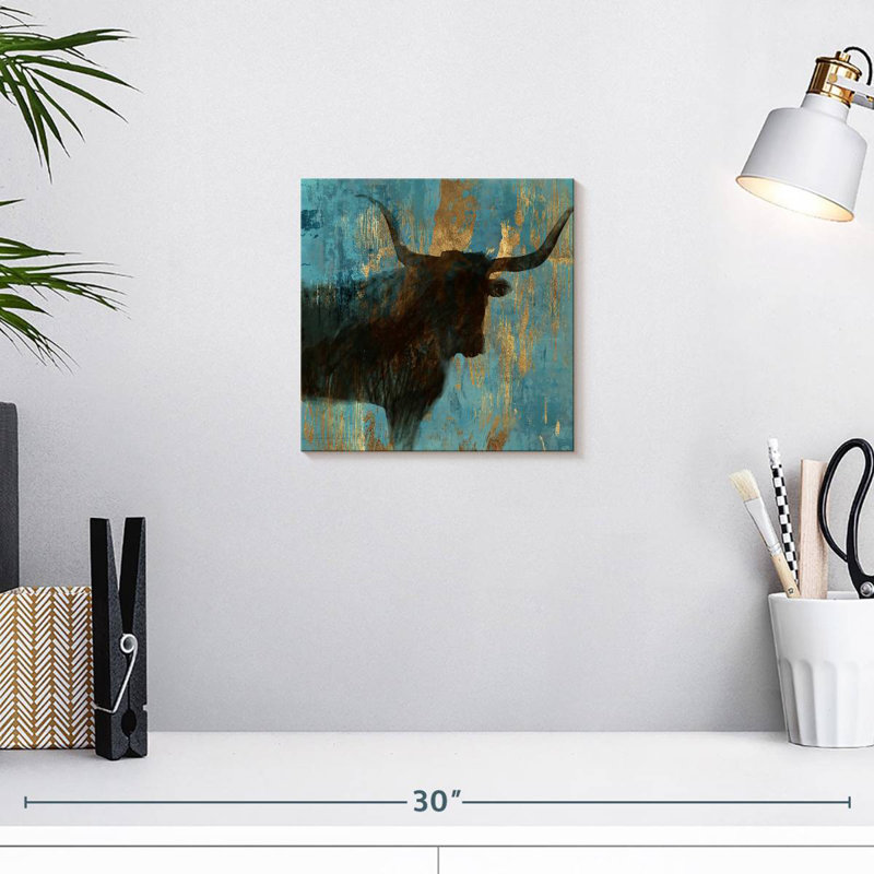 Brampt Bison I, 10" H x 10" W