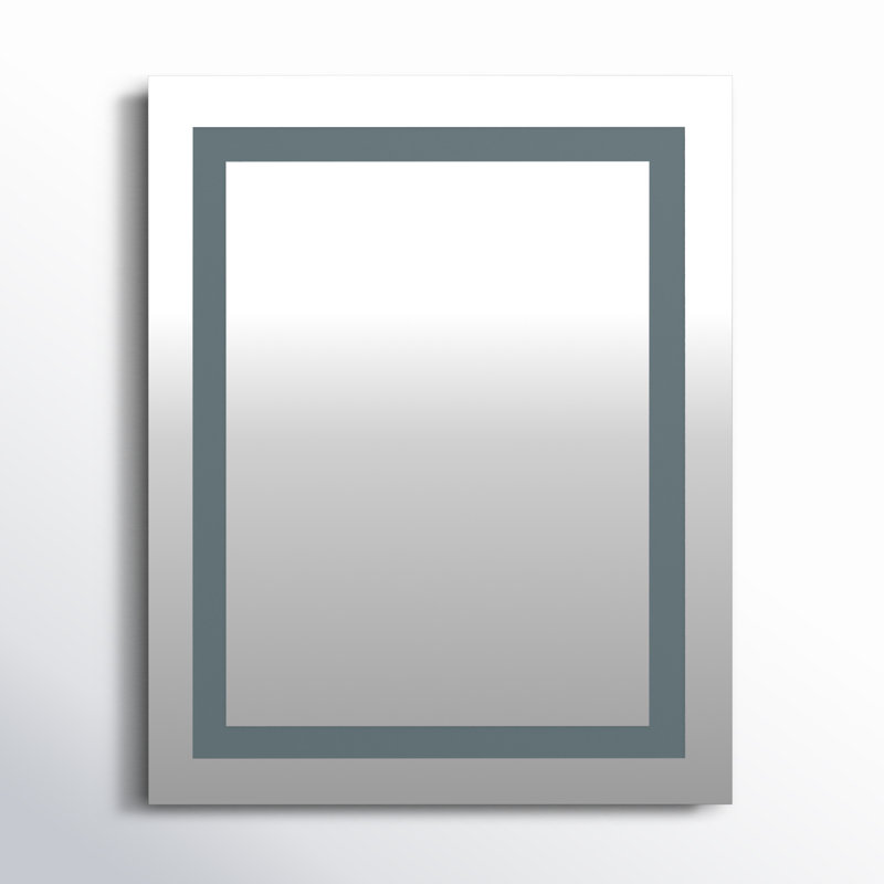 Kanaya Flat Wall Mirror, 24" W x 30" H