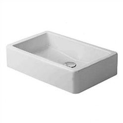 Vero Ceramic Rectangular Vessel Bathroom Sink