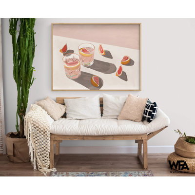 «Sweet as candy» par Urban Road, décor de cuisine fruitée, art mural de salle à manger rose, impression de décoration de restaurant, affiche d'art de boulangerie murale