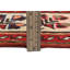 Tapis unique rouge à motif oriental 5 x 9 po Tribal