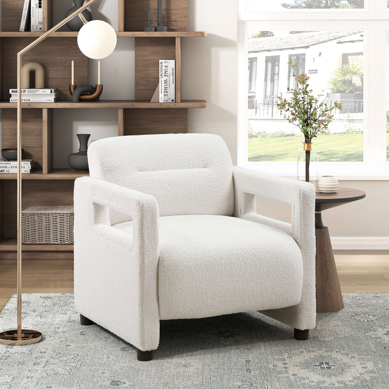 Fauteuil d'appoint 1pc Luxury Luxury Furniture, Beige