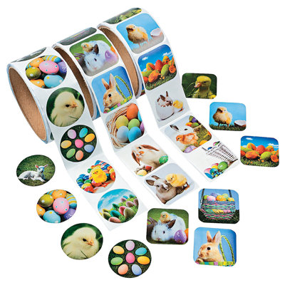 Kersey Paper Easter Stickers