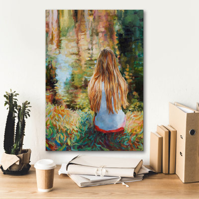 «Reflections» par Joanne Towers, art mural sur toile