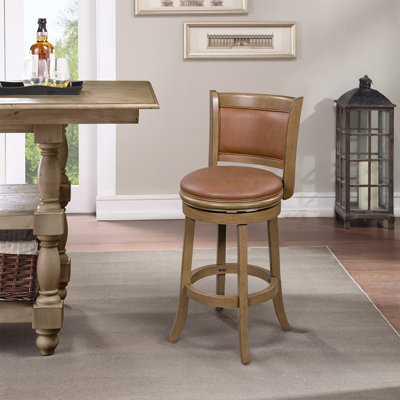 Comptoir pivotant, bar et très grand tabouret en bois Analuz