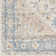 Weber Machine Washable Oriental Ivory/Blue Area Rug