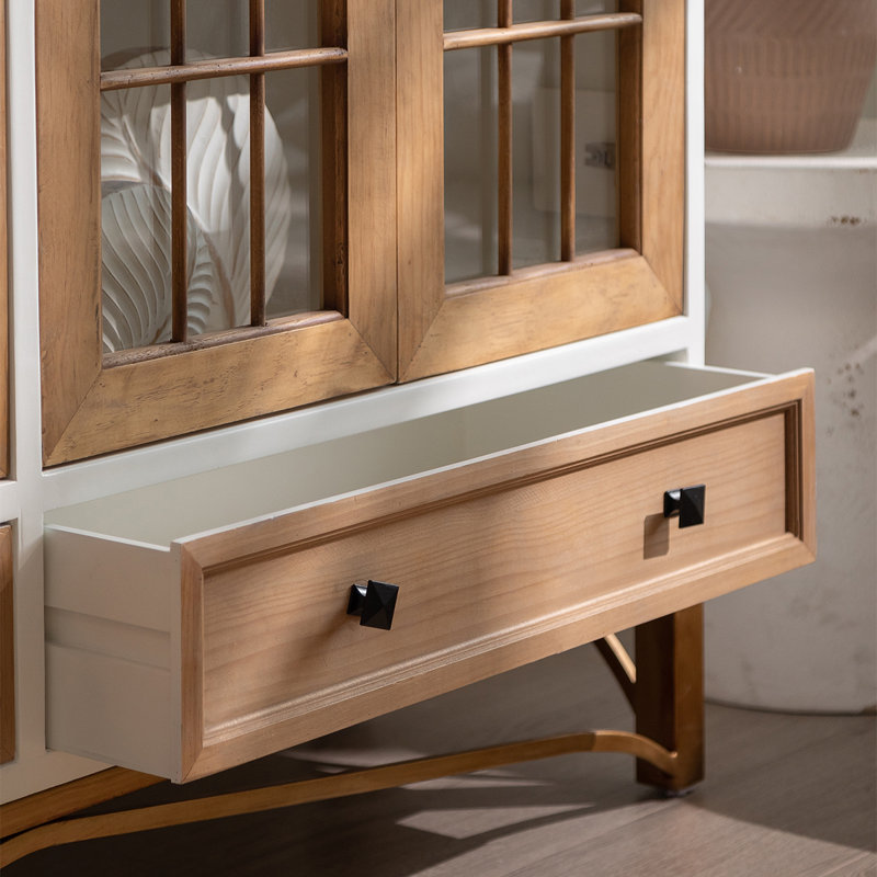 Buffet en bois manufacturé Burlywood