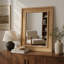 Miroir rectangulaire pour décoration de maison de campagne, de salle de bain et de maison-13250393-13250395