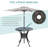 2 - Person Patio Dining Set with Round Table , Cushions Included-262795219