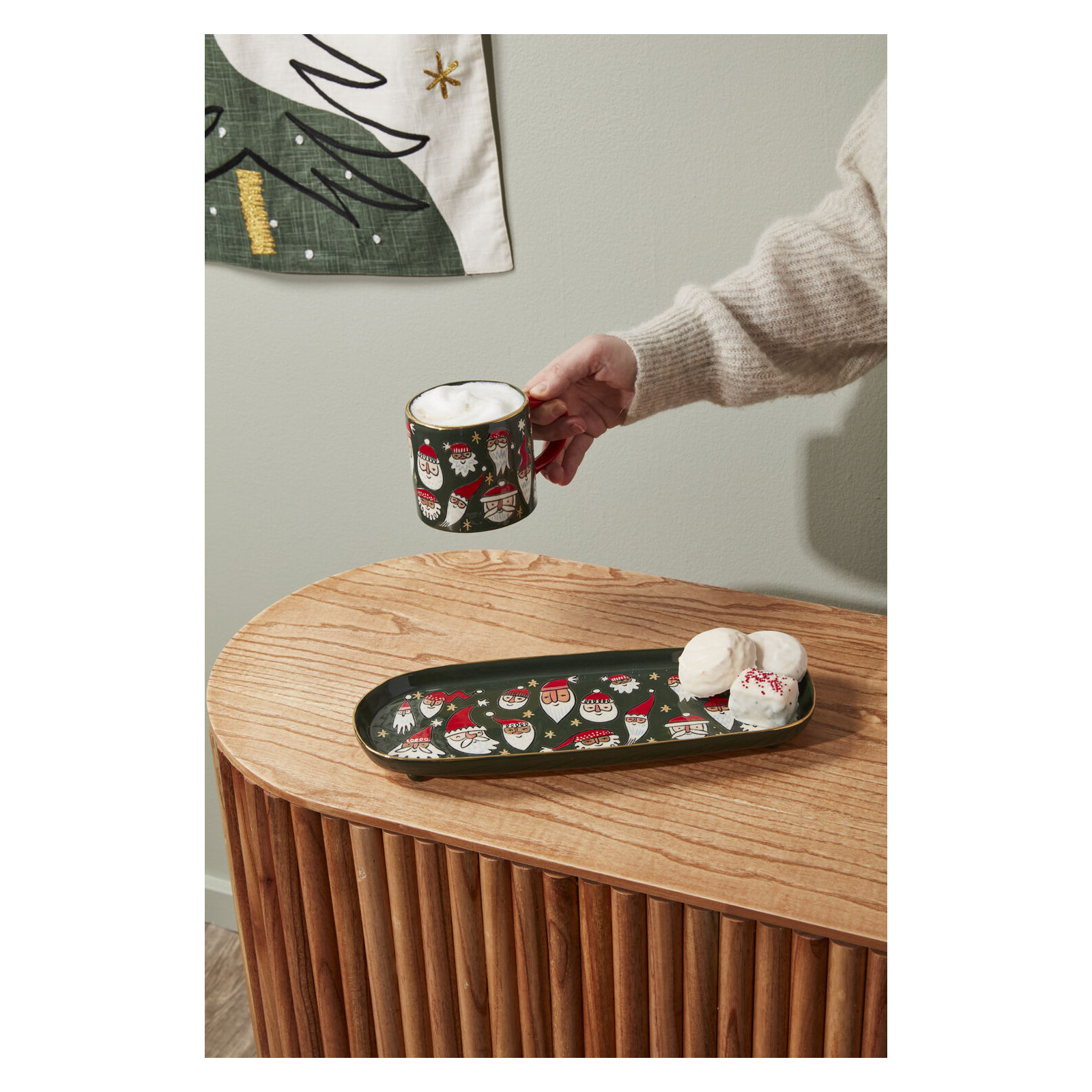 Oskari Ceramic Tray - Set of 1