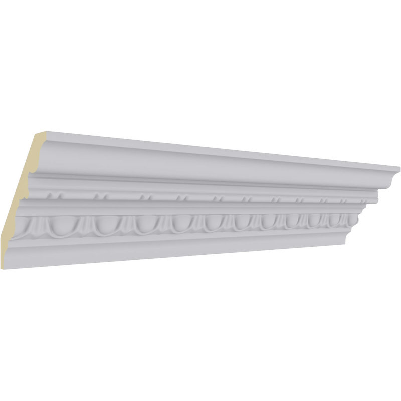 Stockport Primed Polyurethane Traditional Crown Moulding