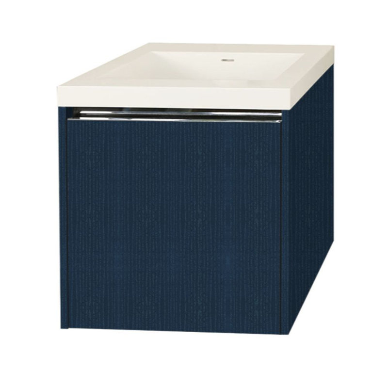 Kubista 23.75'' W Single Bathroom Vanity Base, Horizon Blue