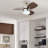 Ocean Breeze 30" 3 Blades LED Ceiling Fan with Light Kit Included-1269915027