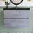 Skyia 29.5'' Wall Mounted Single Sink Bathroom Vanity with Quartz Sand Top