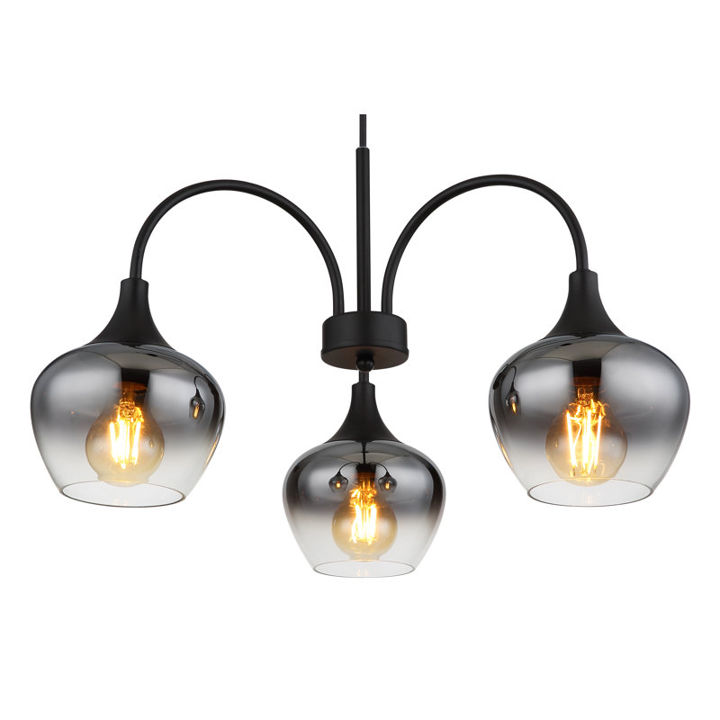 Perryton 3 - Light Matte Black Pendant