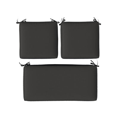 Outdoor Seat Cushions 3” Replacement Cushions Set