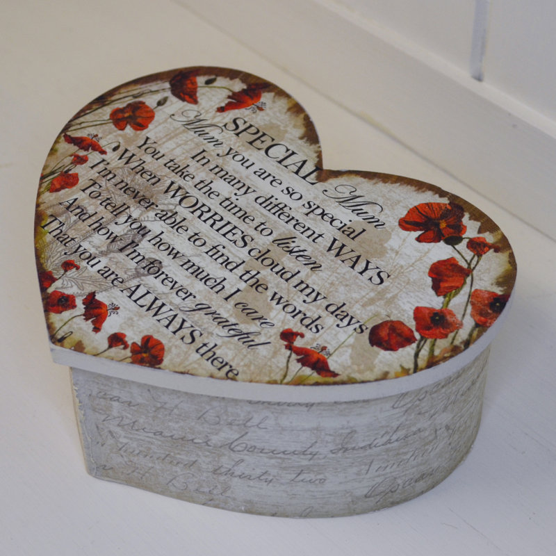 Bessette Handmade Wooden Memory Box