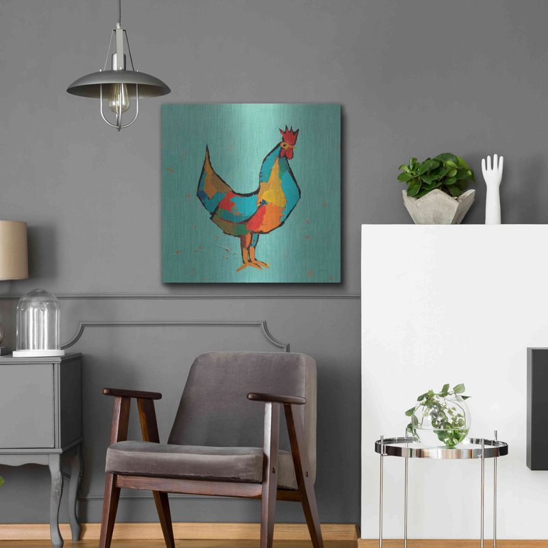 «The Strutter» par Phyllis Adams, H 24 po x l 24 po