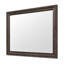 Miroir rectangulaire en bois Ghugas