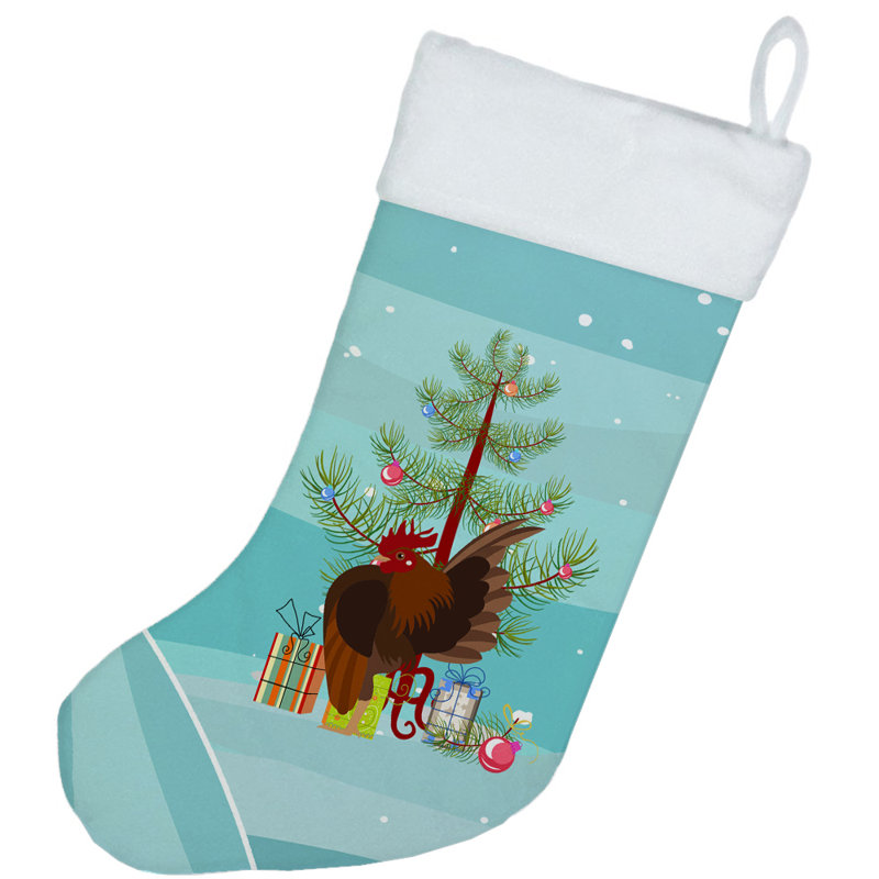 Chaussette de noël malais serama de poulet