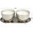 Metal Rose in Paradise Scented Grid Patterned 10 oz 1 Wick Decorative Candle with White Wax-91735978