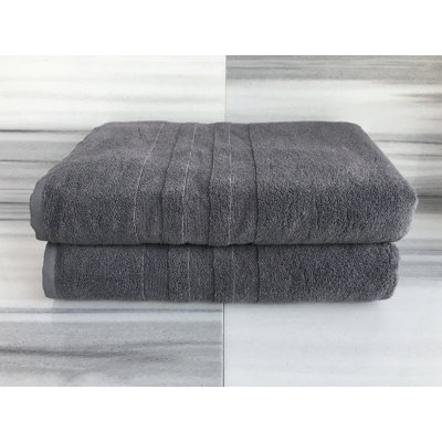 Ensemble de draps de bain en coton turc 2 pièces Glass