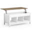 Table basse à plateau relevable avec rangement-242095485