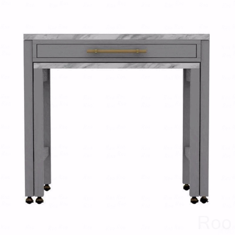 Table avec table gigogne et table de chevet