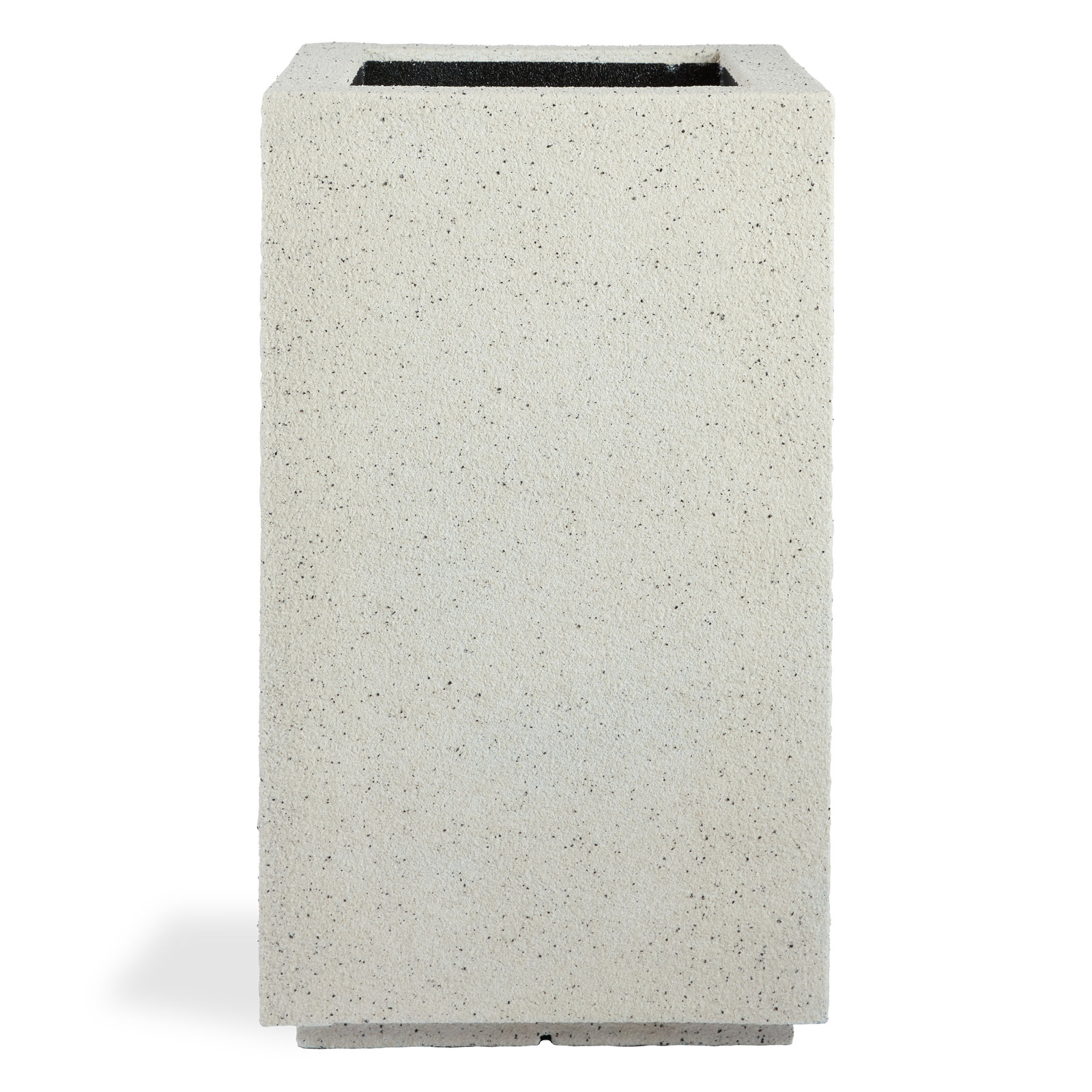 23" Planter Box, White Granite