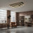 LED Flush Mount Lighting 31.9 Inches Rectangle Aluminum Ceiling Light Remote Dimming-1361972306-1370025978