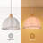 Blakelynn 1 - Light Natural Dome Pendant