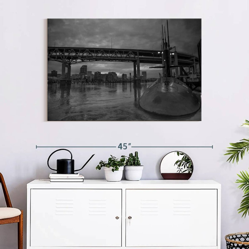 Mait Submarine, 26" H x 39" W