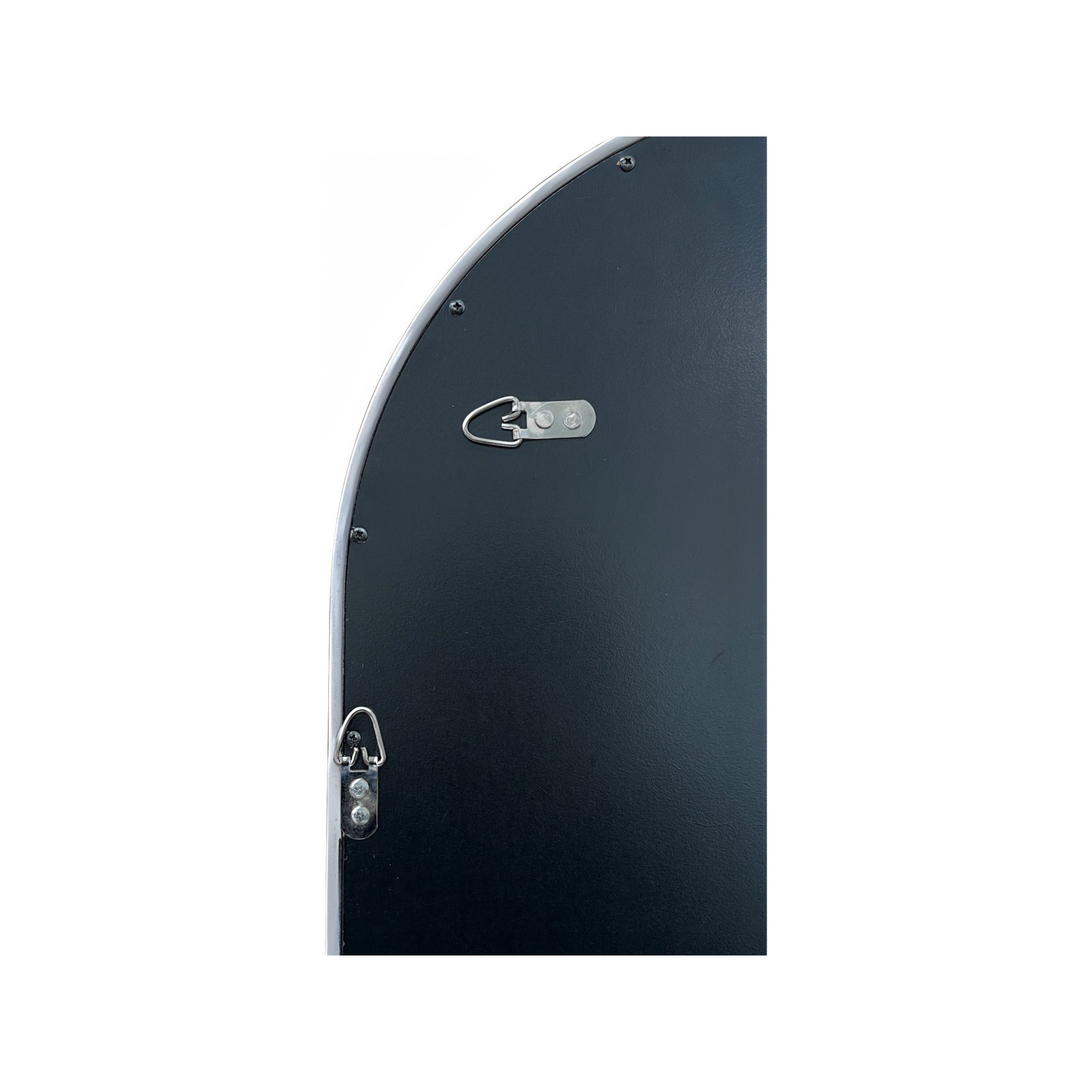 18" Mirror, White