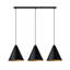 Cropper 3 - Light Black Kitchen Island Pendant-737139013