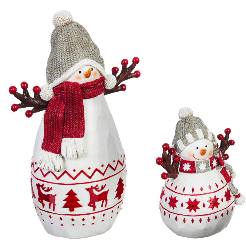 Ensemble 2 pièces bonhomme de neige