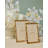 Ava Gold Metal Picture Frame with Mat-72891934