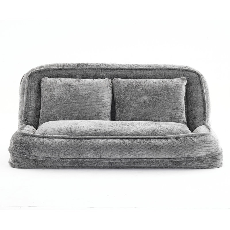 Double Human Dog Bed,Lazy Sofa ,Loveseat,Fits You & Pets,Extra Large Floor Couch,Can Sit Or Lie Down,2-In-1,5 Adjustable Position, Plump Pillow