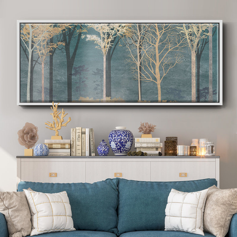 Into the Woods- Framed Canvas