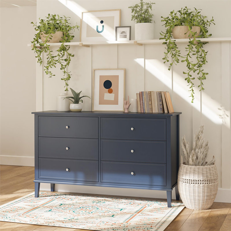 Commode 6 tiroirs, Marine