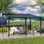 Pavillon de jardin en métal 10 x 14 pi