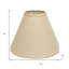 Abat-jour beige en lin