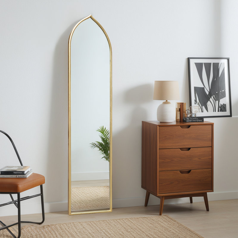 Metal Flat Mirror, 71" x 15.9"