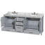 Sheffield 80" Double Bathroom Vanity Set-1374389041-1374389040