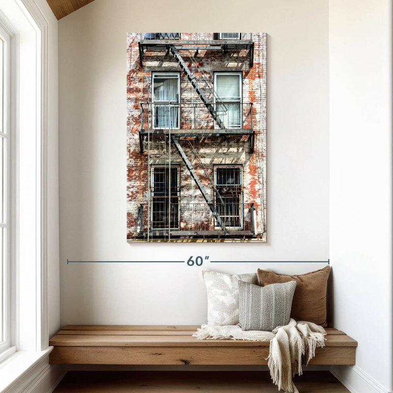 Escalier de secours Lilie, H 48 po x l 32 po