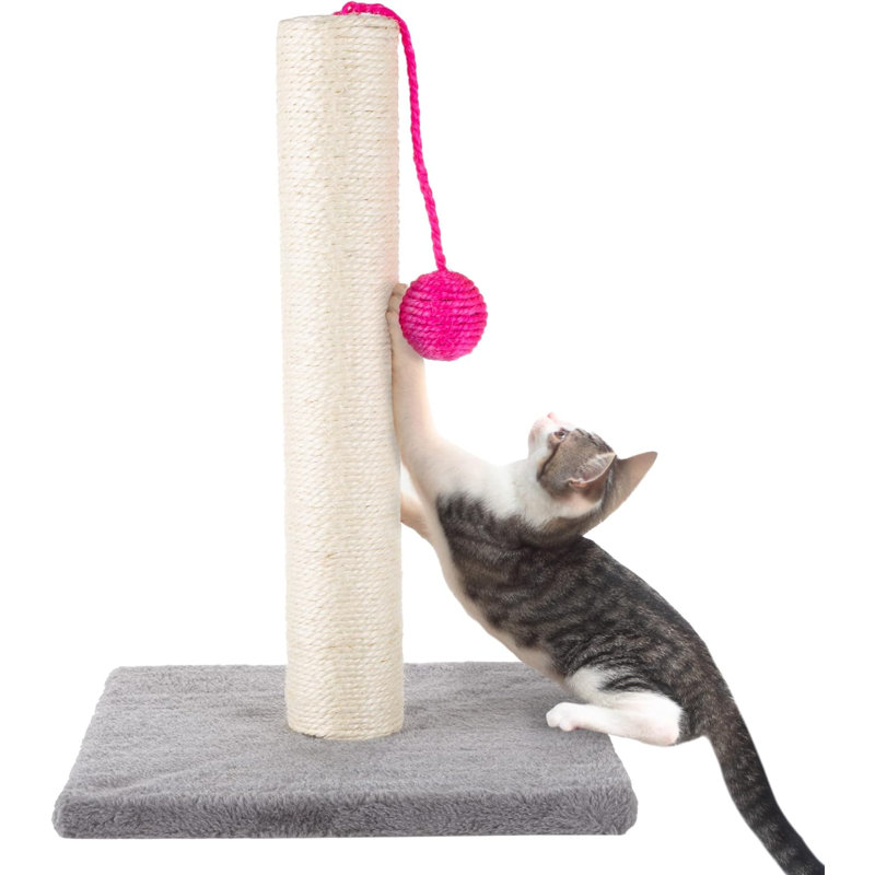 Grattoir intérieur pour chat 17 pouces PETMAker, gris, 17"