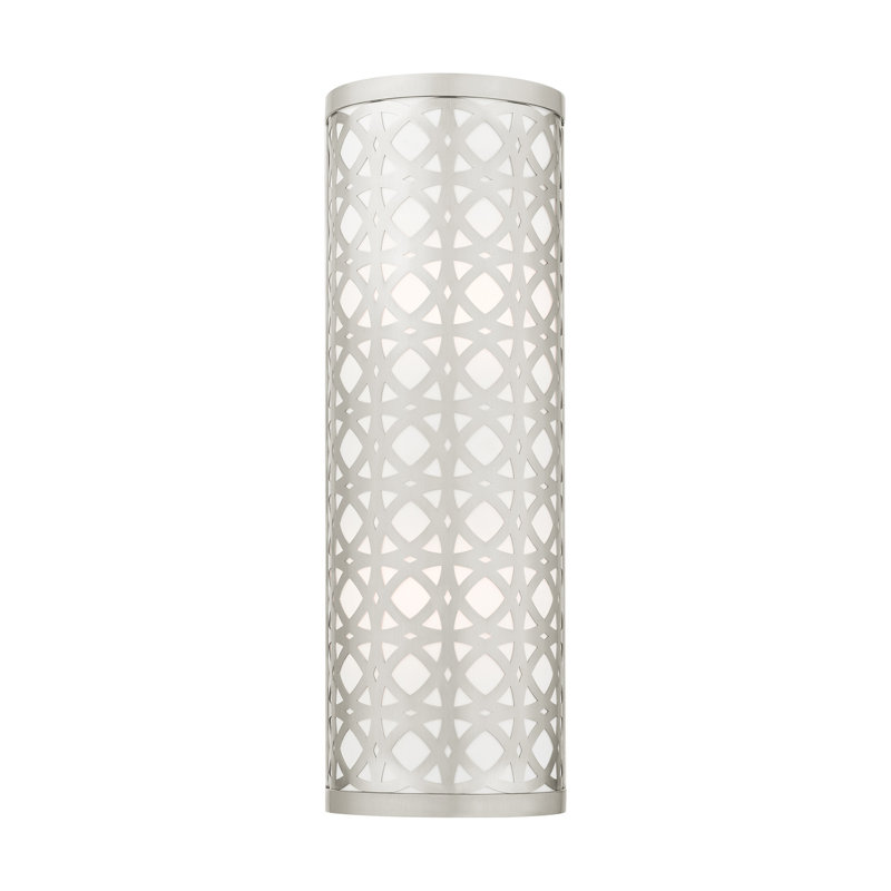 Eraman Flush Mounted Sconce, Brushed Nickel