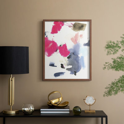 Mirame II Framed Print - Solid Wood