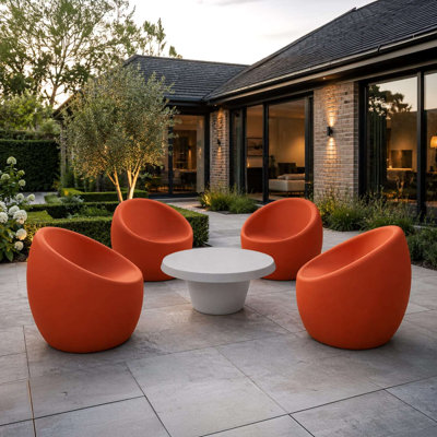 Tramontina Oca 5 Pcs. Polyethylene Lounge Set